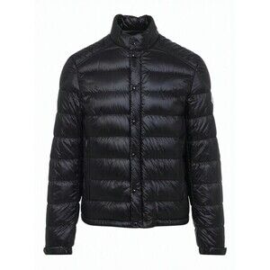 Moncler Lightweight Padded Jacket With High Collar And Quilted Finish - NWT